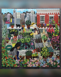 eeBoo 1000pc Puzzle: Urban Gardening