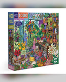 eeBoo Alchemist's Greenhouse 1000-Piece Jigsaw Puzzle