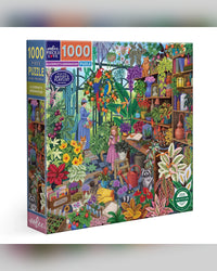 eeBoo Alchemist's Greenhouse 1000-Piece Jigsaw Puzzle