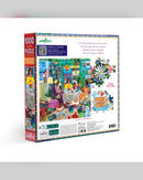 eeBoo Books & Tea By The Sea 1000-Piece Jigsaw Puzzle