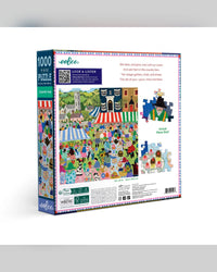 eeBoo Country Fair 1000-Piece Jigsaw Puzzle