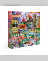 eeBoo Paris In Autumn 1000-Piece Jigsaw Puzzle