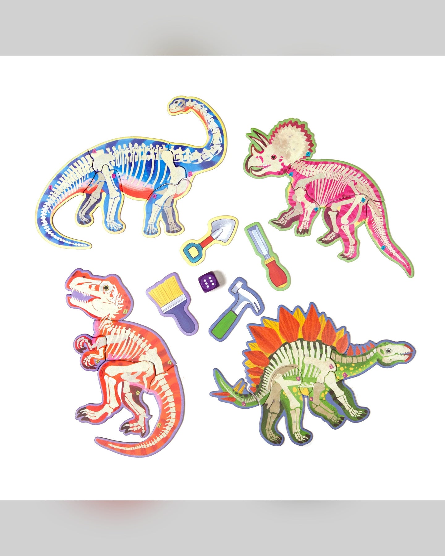eeBoo Roll for the Dinosaur Dice Game
