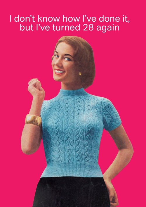 28 Again - Humour Card