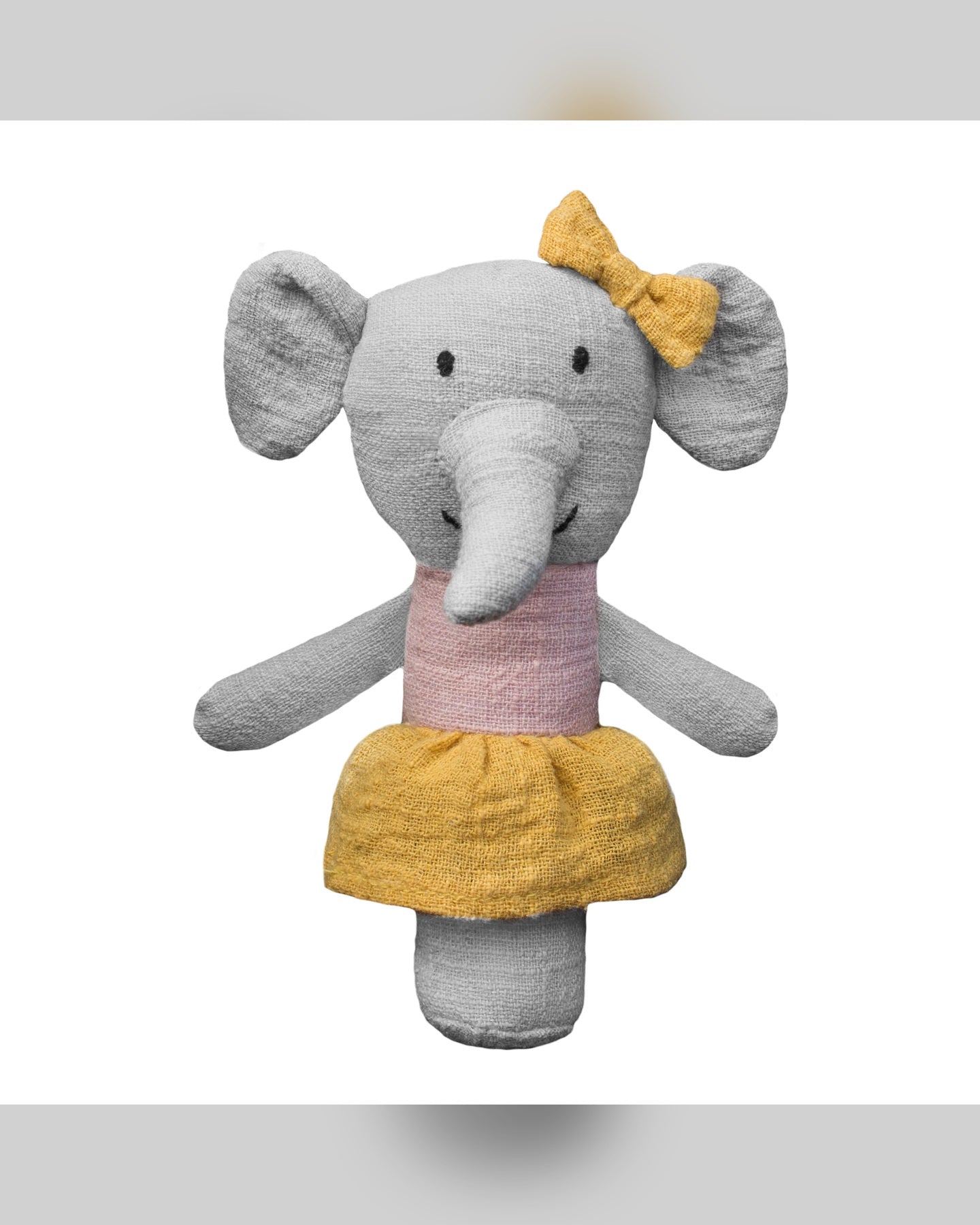 Effie the Elephant Stick Rattle