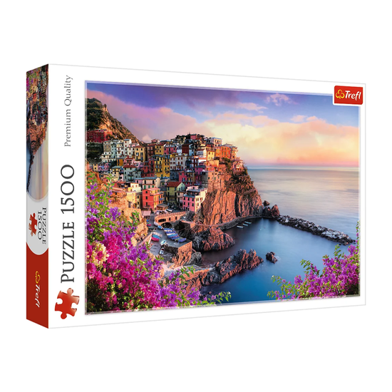 Trefl Red View of Manarola 1500-Piece Jigsaw Puzzle