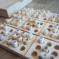 Project Genius Bamboo Sudoku Logic Puzzle Game Toys