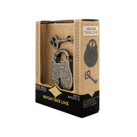 Project Genius Grecian Trick Lock – Theodorus' Key and Lock Puzzle Mechanical Puzzles