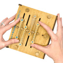 Project Genius Caesar's Codex Sliding Wooden Puzzle Box Mechanical Puzzles