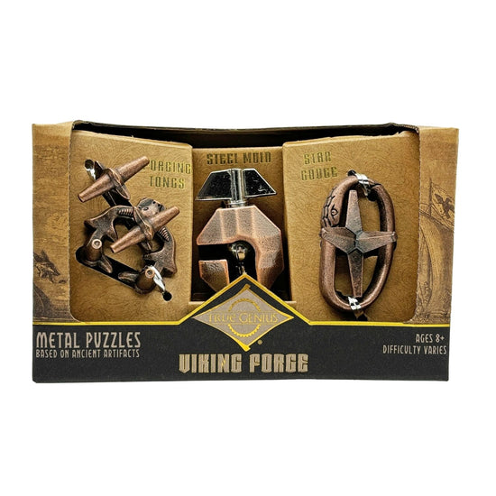 Project Genius Viking Forge Metal Puzzle 3-Pack