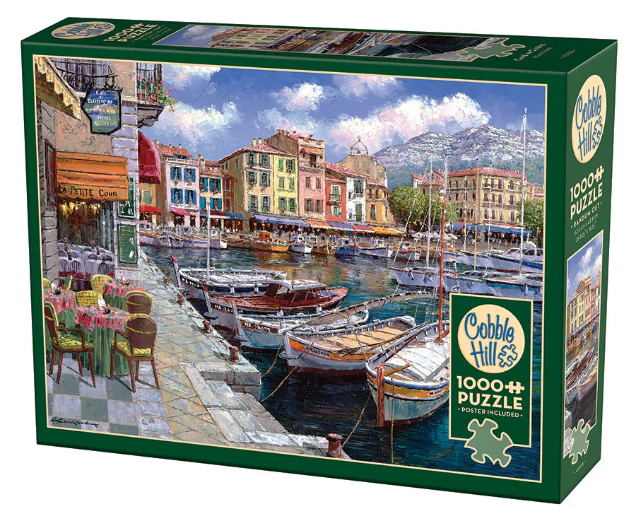 Cafe in Cassis, 1000pcs, Compact