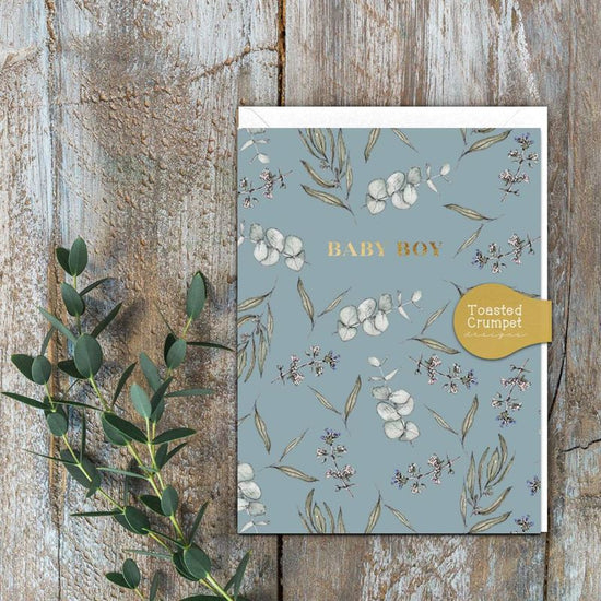 Baby Boy - Mini Baby Card