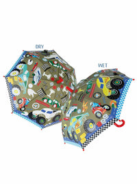 Floss & Rock - Cars - Colour Changing Umbrella