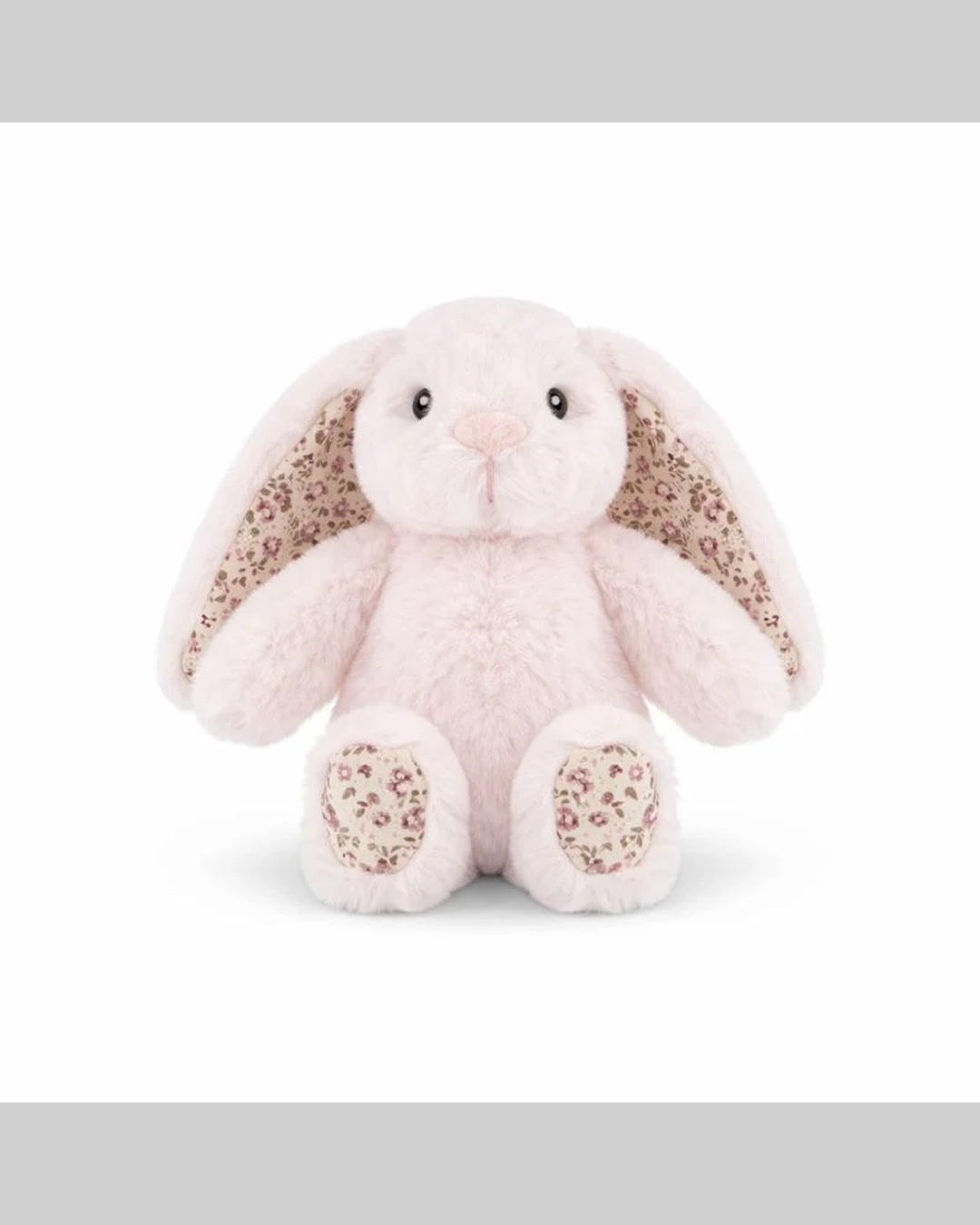 Flopsy Bunny Soft Toy - Floral Sweet Pink