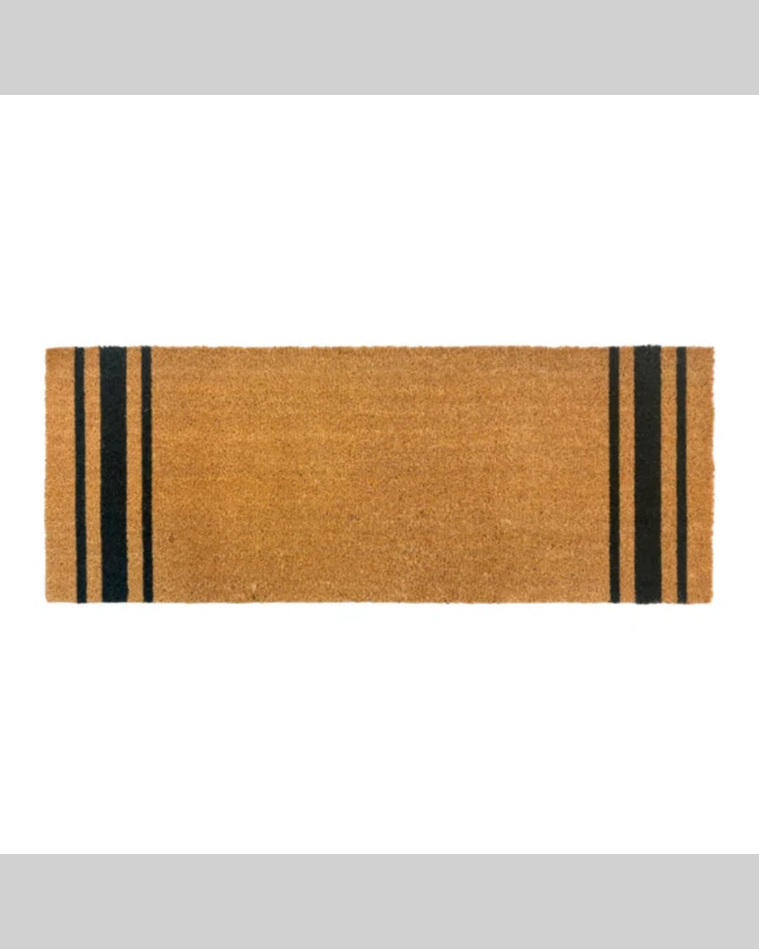 French Stripes Coir Doormat