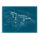 FRANK LLOYD WRIGHT FALLINGWATER 2-SIDED 500 PIECE PUZZLE