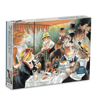 Luncheon of the Boating Party Meowsterpiece of Western Art