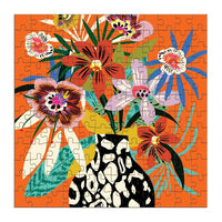 Wood Puzzle - Kitty McCall Leopard Vase 144 Piece Wood Puzzle