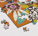 Wood Puzzle - Kitty McCall Leopard Vase 144 Piece Wood Puzzle