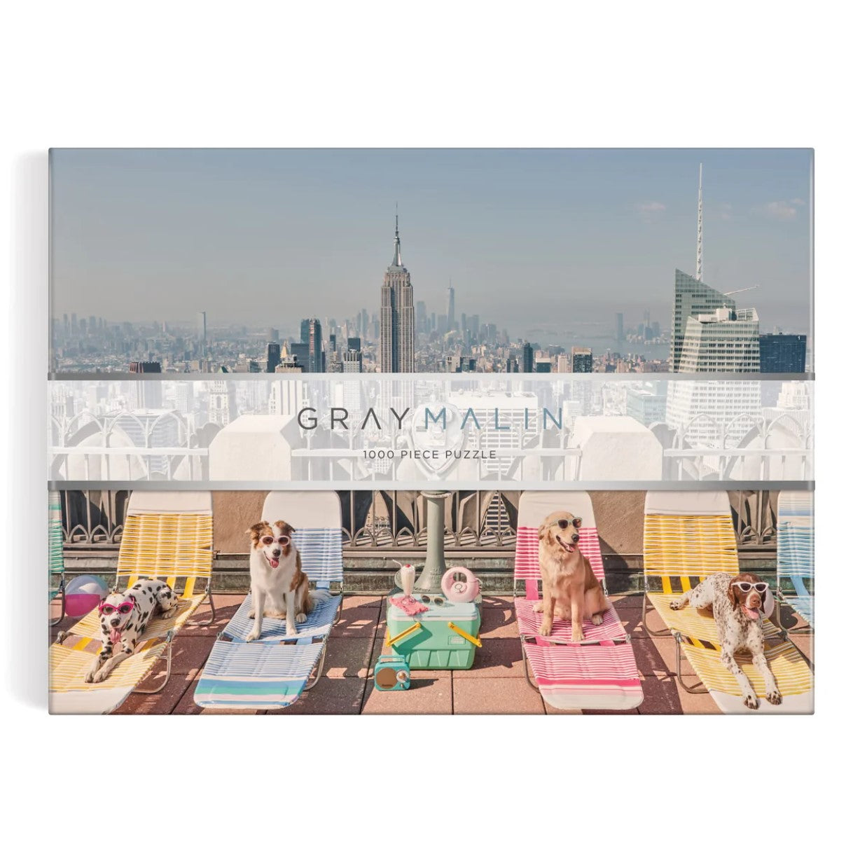 Gray Malin The Dogs of New York City 1000 Piece Puzzle