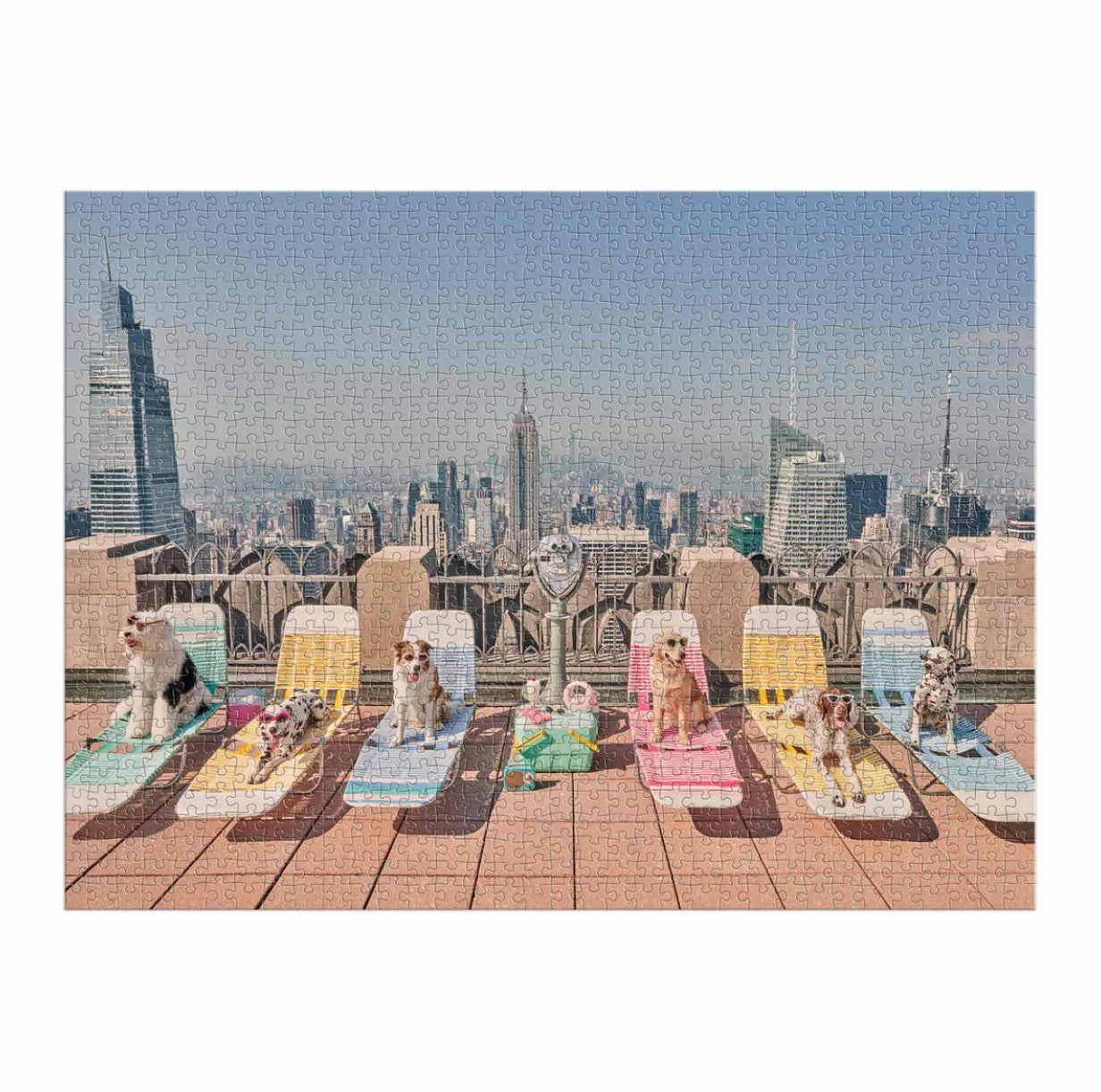Gray Malin The Dogs of New York City 1000 Piece Puzzle