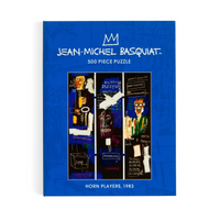 Basquiat Horn Players 500 Piece Book Puzzle