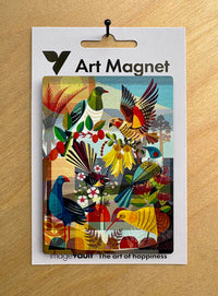 NZ Flora and Fauna Art Magnet