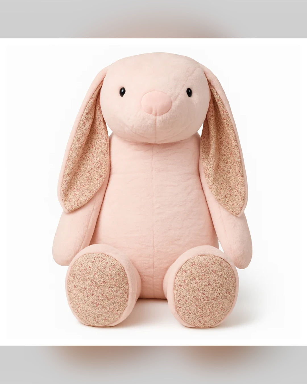 Giant Flopsy Bunny - Floral Sweet Pink