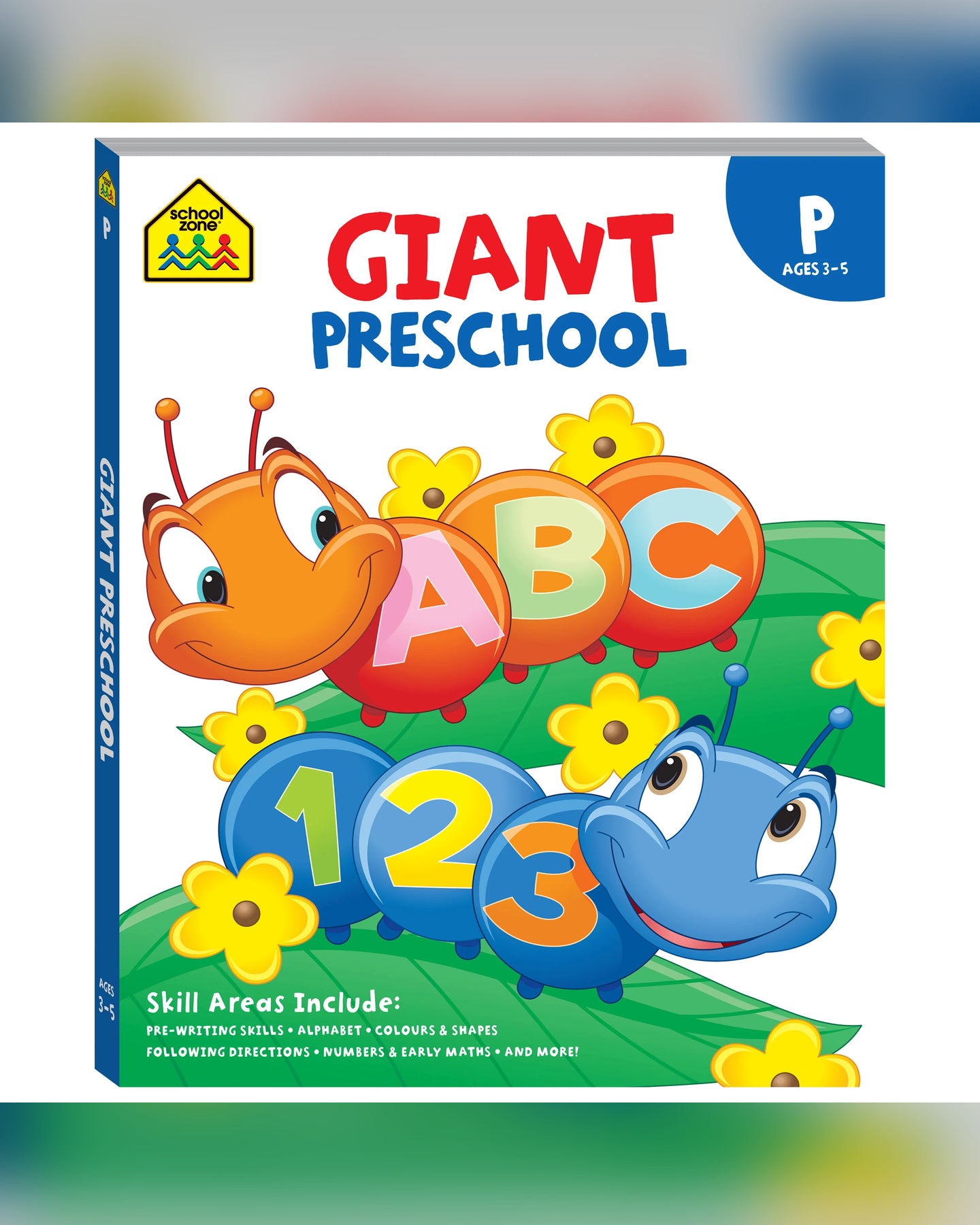 School Zone Giant Preschool Workbook