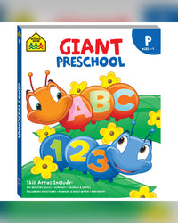 School Zone Giant Preschool Workbook