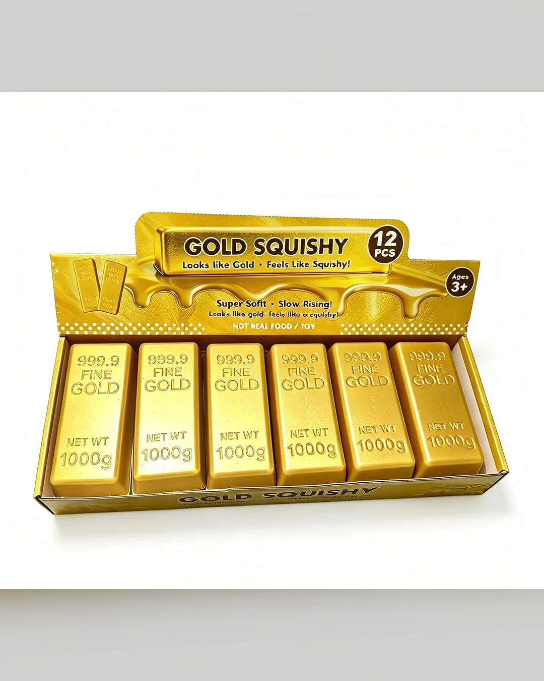 Voodle Gold Squishy Sensory Toy-1