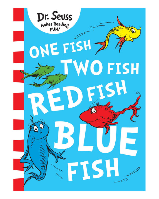 Dr Seuss One Fish Two Fish Red Fish Blue Fish