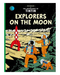 Tintin Explorers on the Moon by Herge