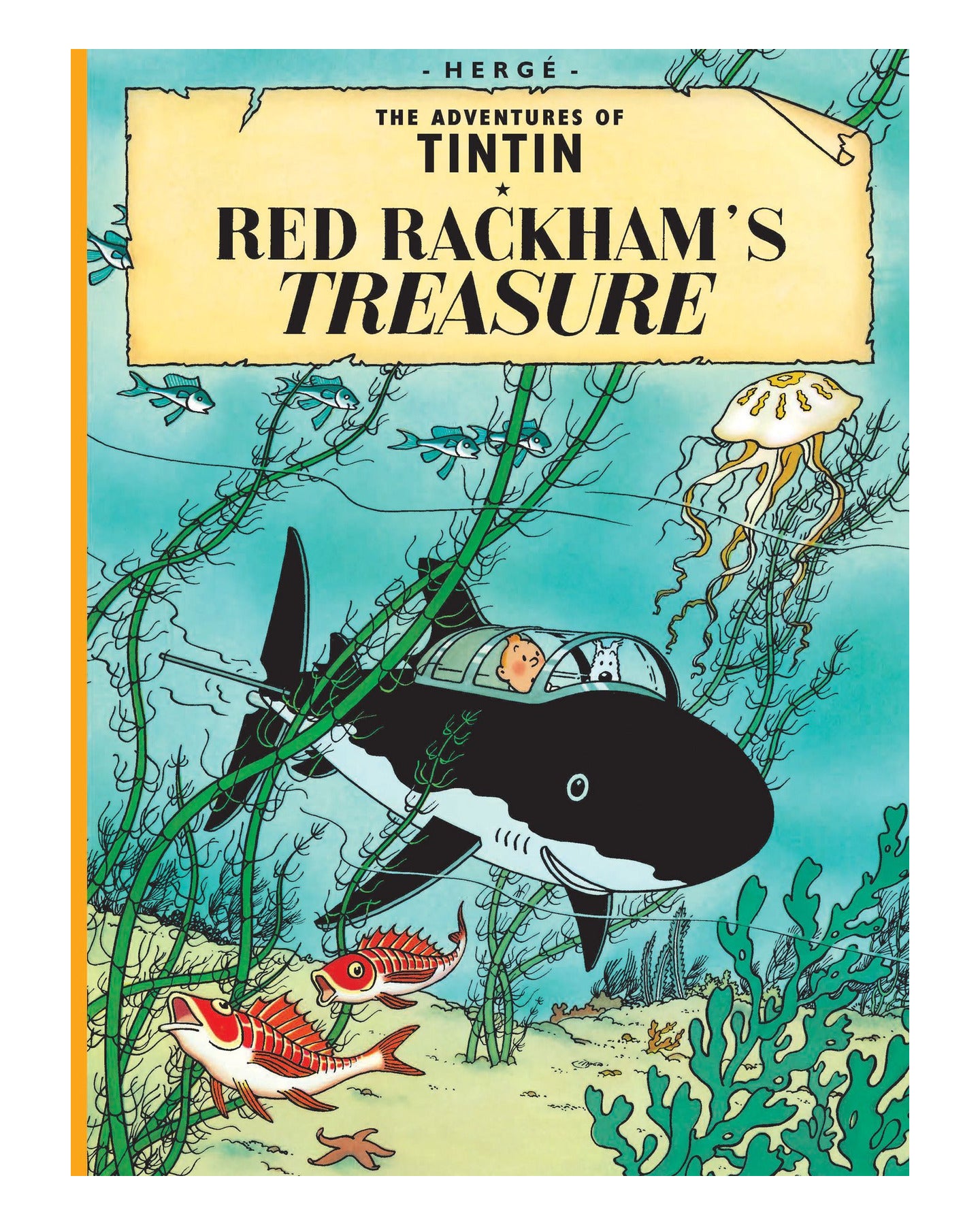 Tintin Red Rackham's Treasure by Herge