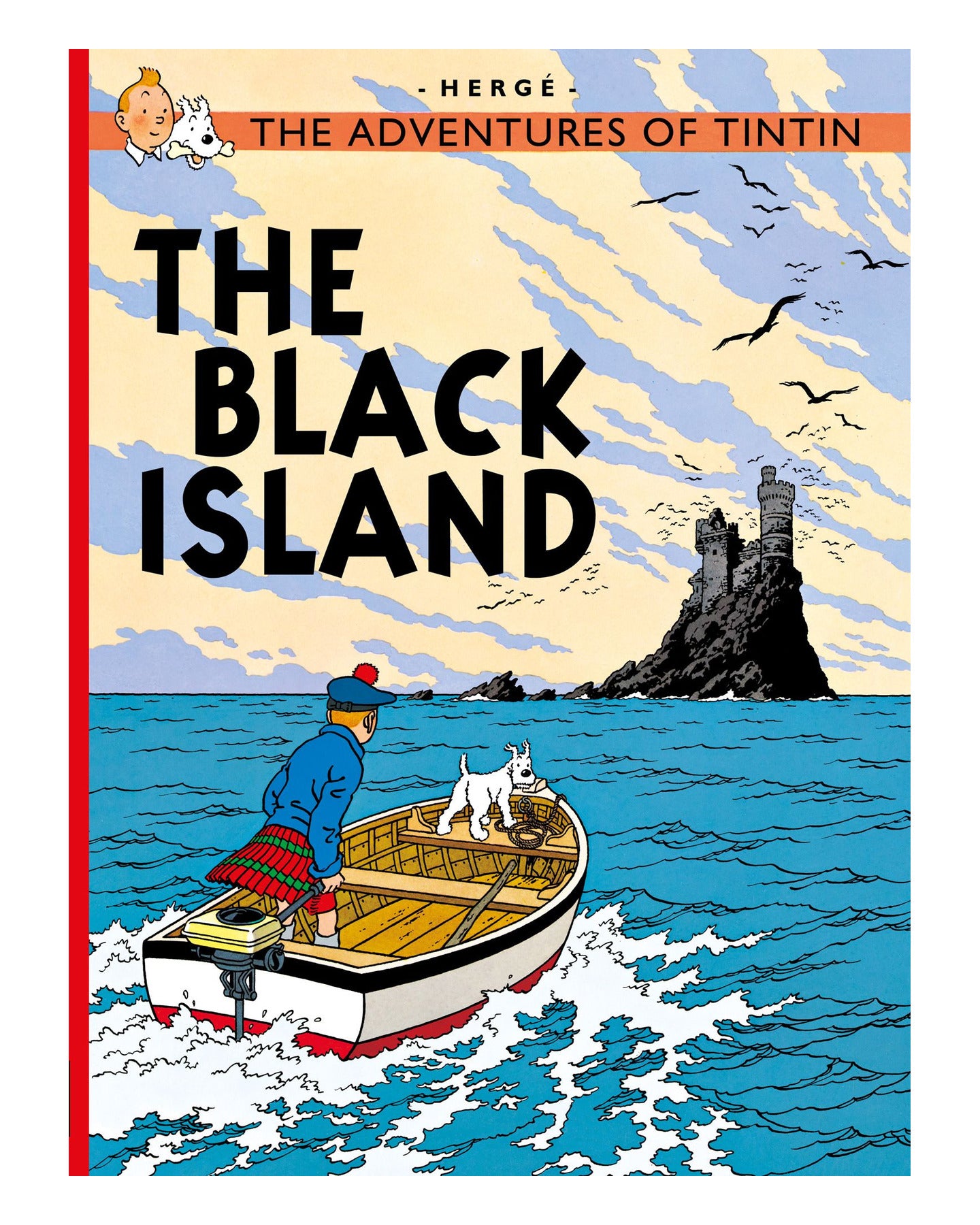 Tintin: The Black Island by Herge