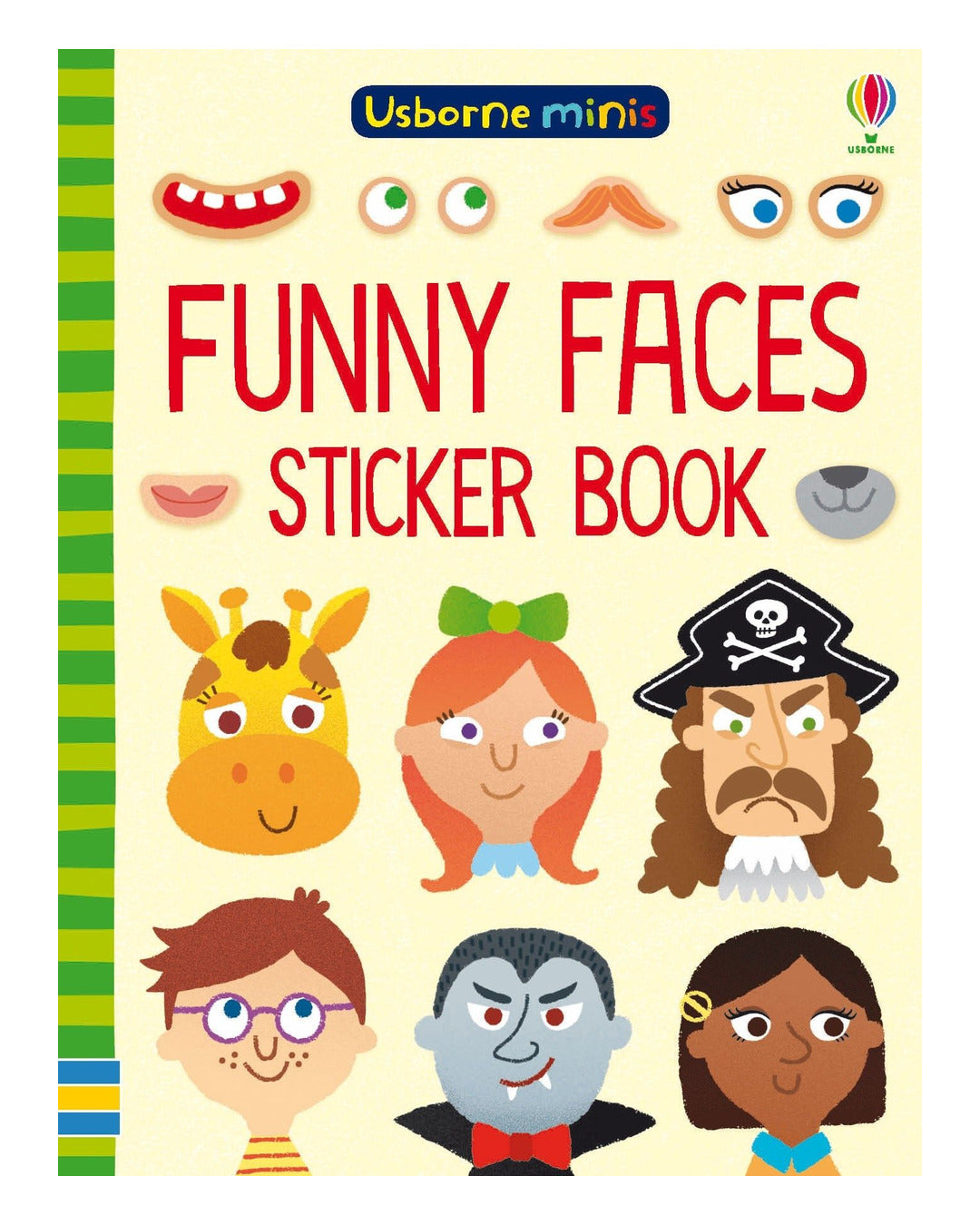 Usborne Mini Funny Faces Sticker by Sam Smith