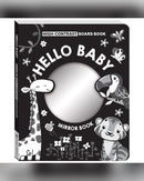 High Contrast Board Book Mirror: Hello Baby!