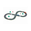 Assembled Hi Pando City Road Set with roads, cars and trees