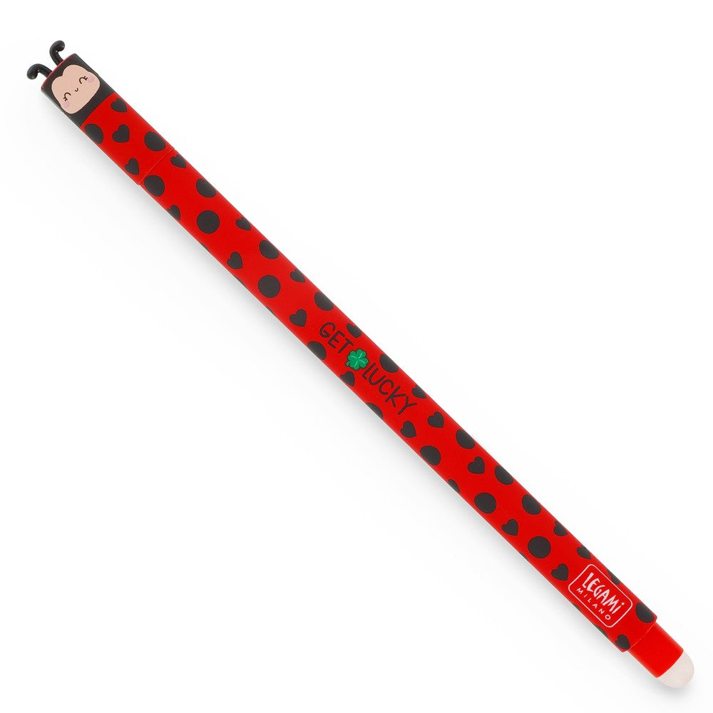 Legami - Erasable Gel Pen - Ladybird