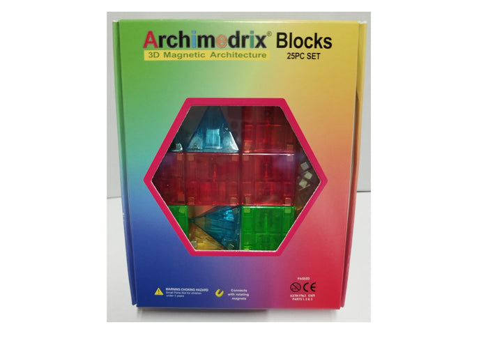 Archimedrix Magnetic Blocks 25-Piece Building Set