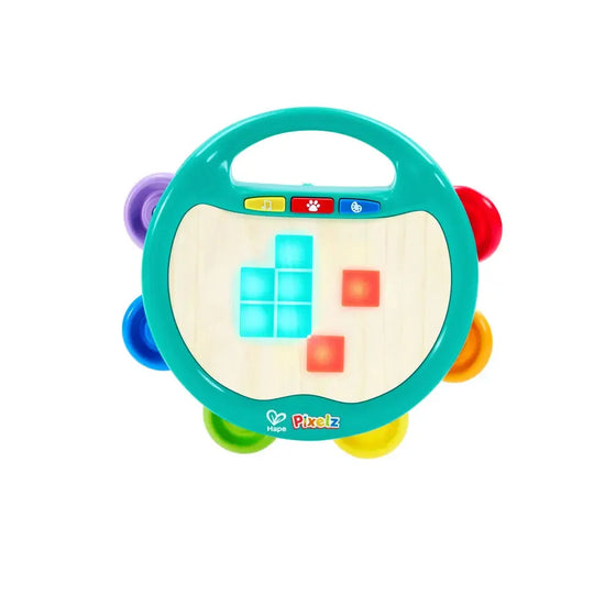 Hape Pixelz Shake & Tap Tambourine