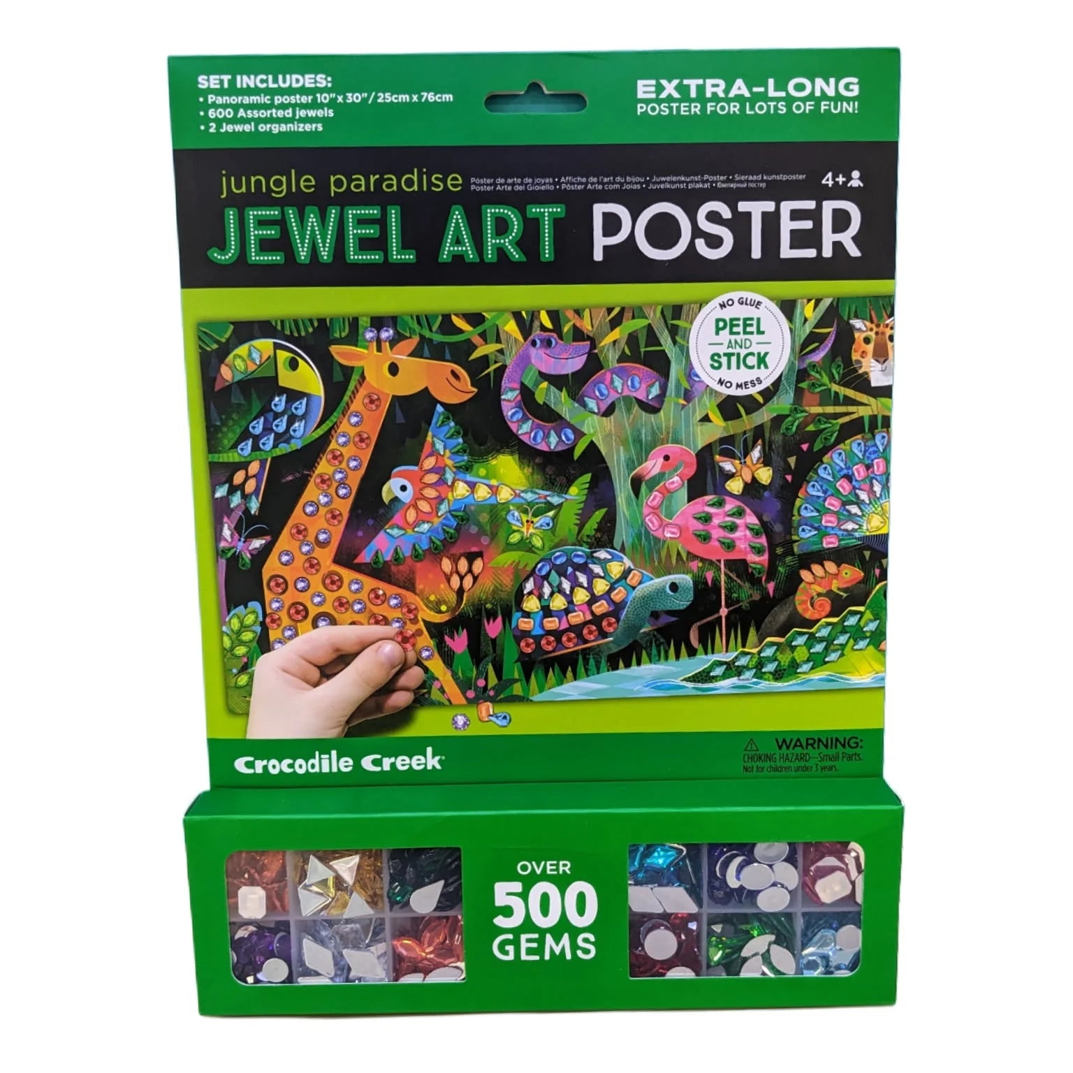 Croc Creek Jewel Art Poster Jungle Paradise