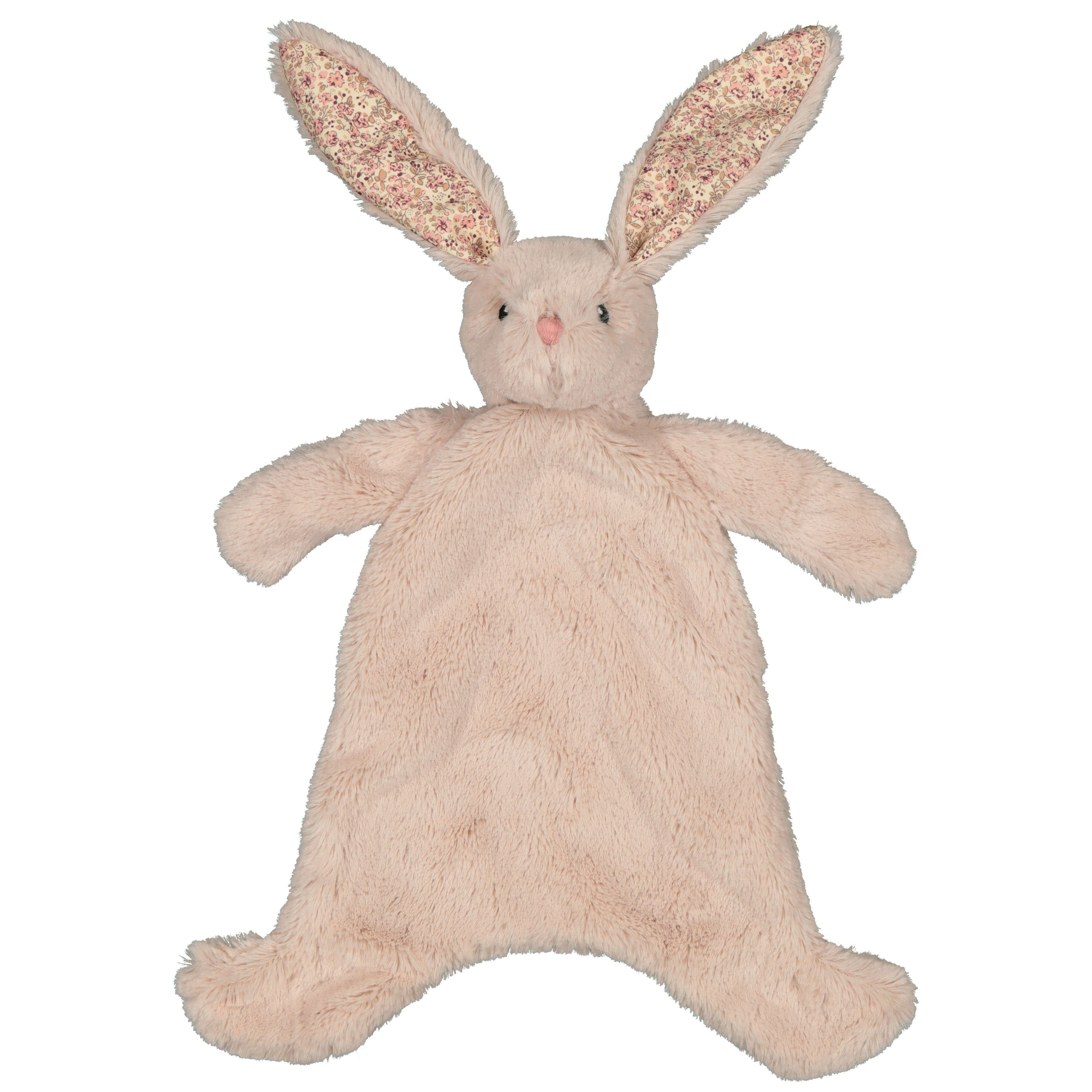 BAILEE PLUSH BUNNY COMFORTER: LILY & GEORGE