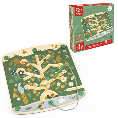Hape x The Met Tree of Life Maze Puzzle
