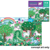 Croc Creek 48pc Puzzle - Unicorn Dreams
