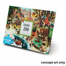 Croc Creek 60pc Day at the Museum Puzzle - Zoo