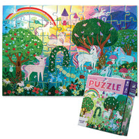 Croc Creek 60pc Foil Puzzle - Sparkling Unicorn
