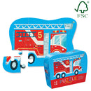 Croc Creek 12pc Mini Box Puzzle Fire Truck