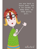 keep going girl
