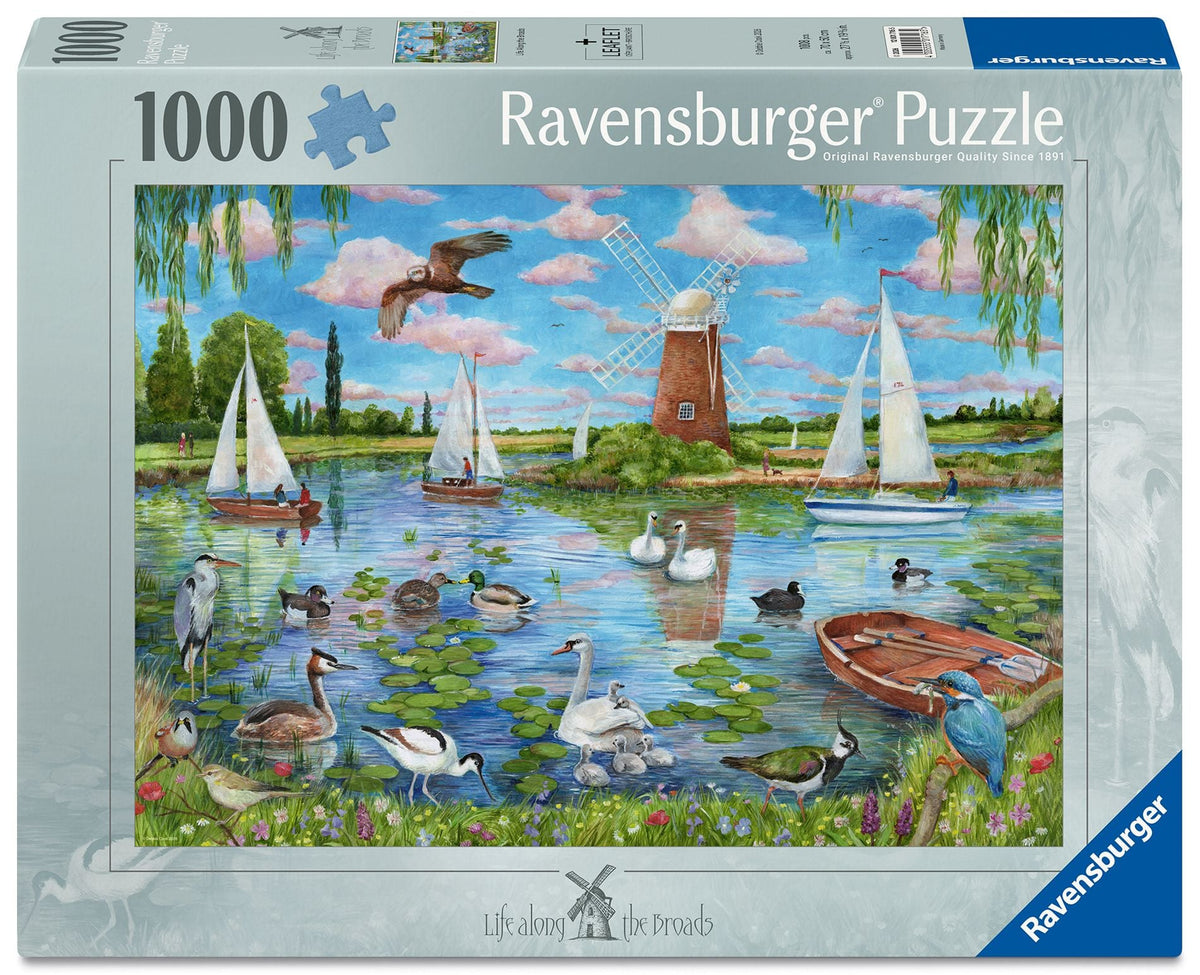 Ravensburger Life Along the Broads 1,000-piece jigsaw puzzle